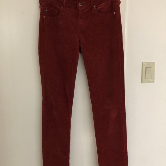 AG The Stevie Slim Straight Corduroy Pants - Picture 3 of 3